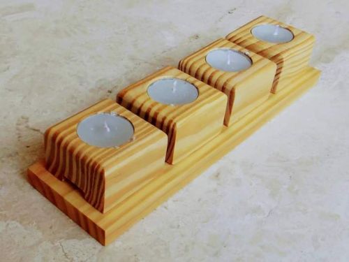 Grinded Wooden Candle 1, Feature : Accurate Dimension, Durable, Fine Finished, Hard Structure, High Strength