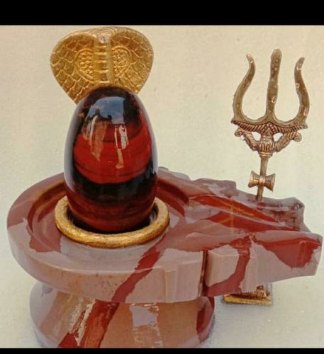 Narmada Stone Original Narmadeshwar Shivling, Packaging Type : Box