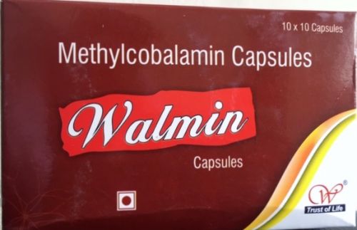 Walmin Capsules, Packaging Size : 10x10