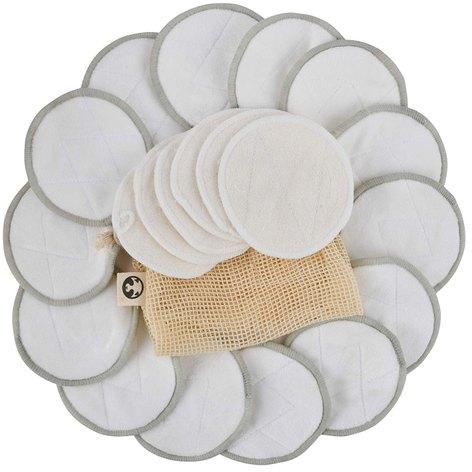 Greeniecan Bamboo Reusable Facial Wipe, Size : 8 Cm