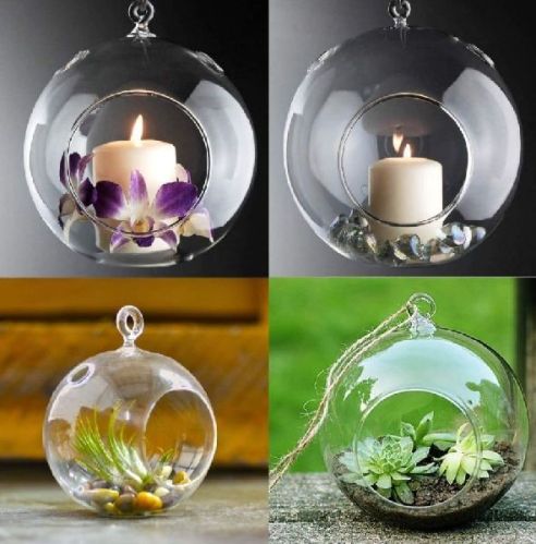 Round Polished Crystal Glass Balls, For Decoration