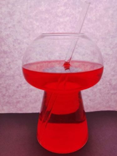 Mushroom Shaped Glasses, Size : Standard