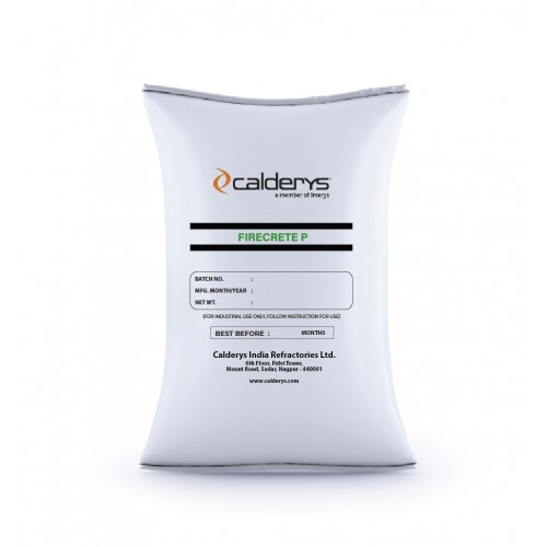 FIRECRETE P, Packaging Type : Plastic Sacks