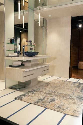 Rectangular Hand Tufted Carpets, For Rust Proof, Long Life, Soft, Pattern : Plain