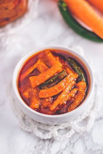 Carrot Pickle, For Human Consumption