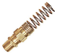 AIR BREAK HOSE NUT WITH SPRING, Certification : ISI Certified