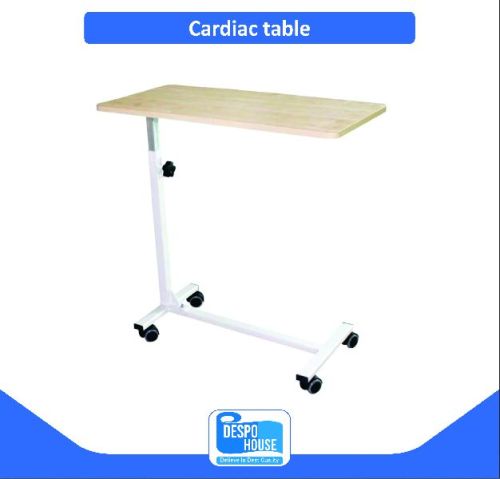 Rectangular Polished Wood Cardiac Table, For Hospital, Feature : Easy To Assemble, Rust Proof