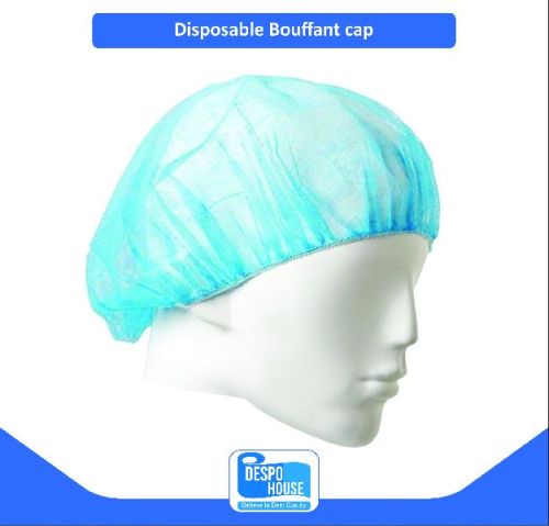 Non Woven Disposable Bouffant Cap, Size : 24 Inch