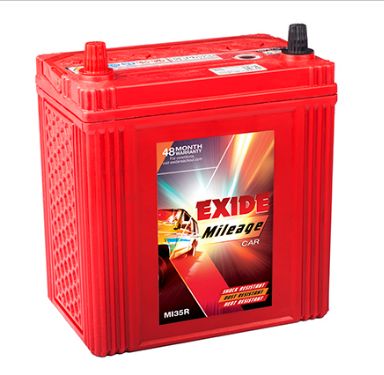 Petrol 34B19LMF Exide Car Battery, Feature : Heat Resistance, Non Breakable, Stable Performance