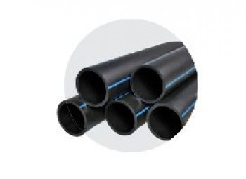 Round Polished BLACK HDPE PIPE, For Potable Water, Certification : ISI Certified