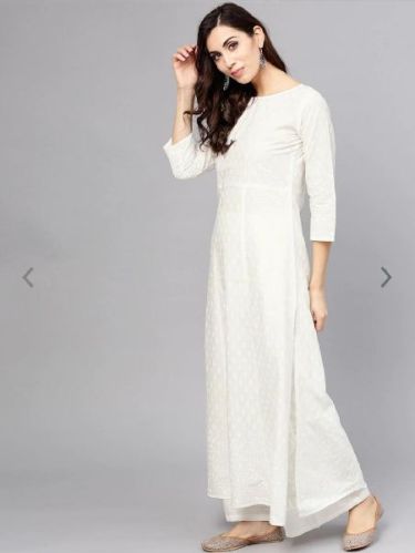 Printed Ladies Long Kurti, Occasion : Casual Wear