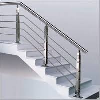 Round Stainless Steel Railing, For Staircase Use, Feature : Corrosion Proof, Easy To Fit