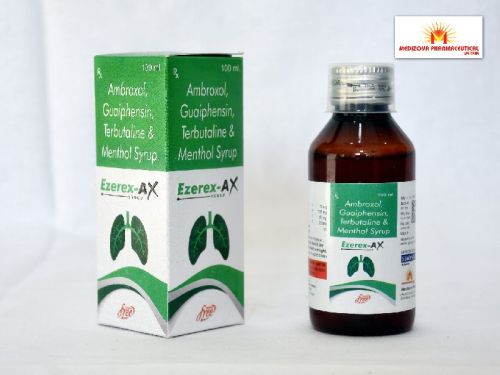 Ambroxol, Guaiphensin, Terbutaline & Menthol Syrup