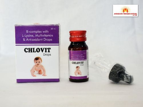 B-complex With L-lysine, Multivitamin & Antioxidant Drops