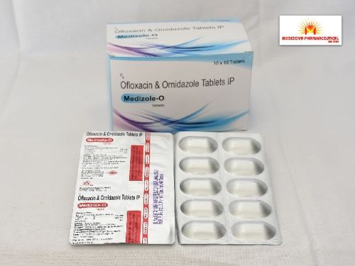 Medizole-O Ofloxacin and Ornidazole Tablets
