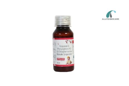 Paracetamol Phenylephrine HCI & Chlopheniramine Maleate Suspension