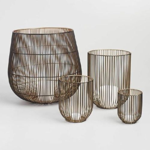 Plain Metal Wire Candle Holder, Feature : Corrosion Proof, Durable