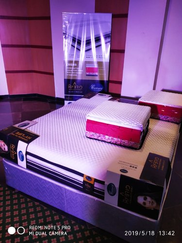 White Centuryply Rectangular Plain Enigma Foam Mattress, For Home Use, Hotel Use, Size : 75 X 60