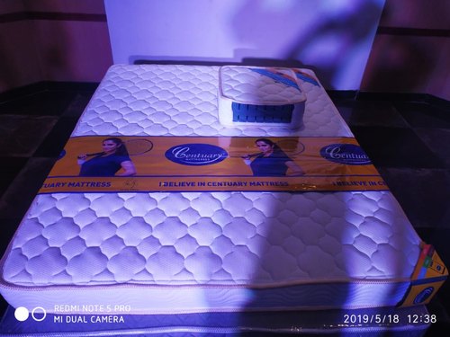 Centuryply Rectangular Qulited Softopedic Foam Mattress, For Home Use, Hotel Use, Size : 78x72 Inch