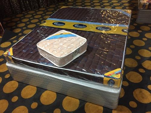 Brown Centuryply Rectangular Qulited Tuff Foam Mattress, For Home Use, Hotel Use, Size : 6ft X 3ft