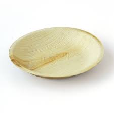 Round Plain Areca Leaf Plates, For Serving Food, Size : 12inch, 4inch, 6inch, 8inch.10inch