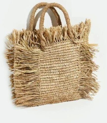 Plain Crochet Jute Bag, Occasion : Casual Wear