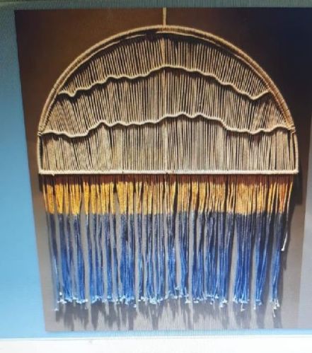 Macrame Wall Hanging, For Decoration, Pattern : Plain