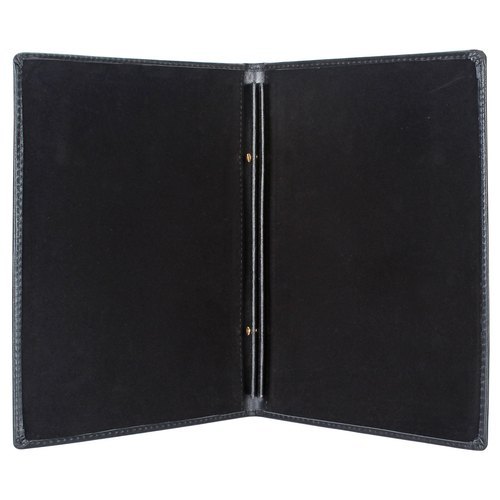 Multishape Leather Menu Card Holder, Size : Multisize