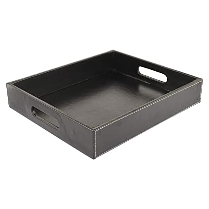 Leather Serving Tray, Size : Multisize