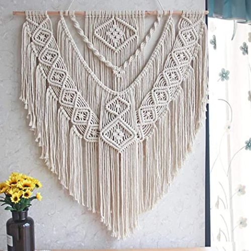 Polished Macrame Wall Hanging, Packaging Type : Thermocol Box