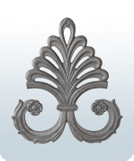 13.50 X 12 Inch Balcony Decorative CI Casting