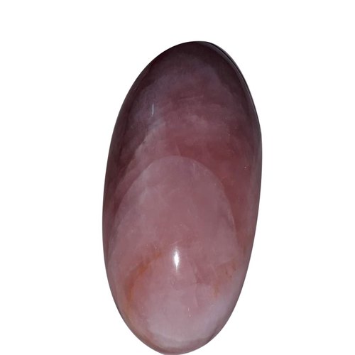 Natural Rose Quartz Gemstone, Shape : Oval