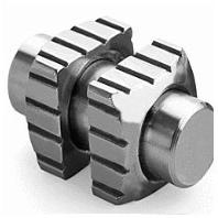 Metal 16T Slider Block Set, For Three Wheeler, Color : Silver