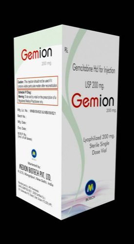 Genion Gemcitabine Hcl Injection, Medicine Type : Allopathic