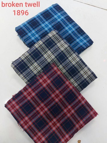 Cotton Mix Checks Fabric, For Shirting