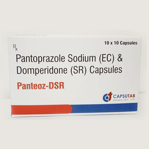 Pantoprazole 40mg, Domperidone 30mg Capsules