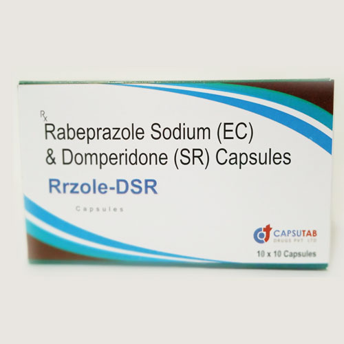 Rabeprazole 20mg, Domperidone 30mg Capsules, Dosage Form : 20mg+30mg