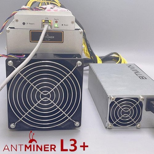 Antminer L3+With Power Supply Blockchain Miner Litecoin WhatsApp :- +919560923569