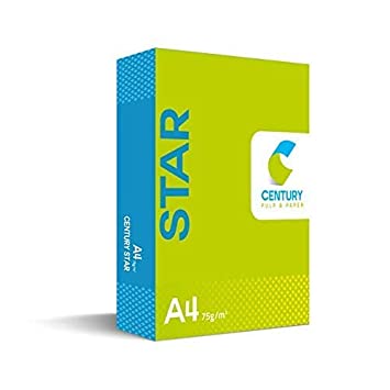 Century Star Copier Paper - A4 Size, 75 GSM, (1 Ream 500 Sheet)