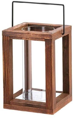 Stylish Wooden Lantern, For Decoration