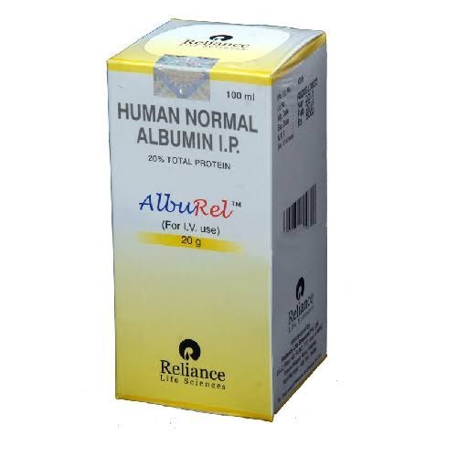 Alburel Human Albumin Injection, Packaging Size : 100 Ml