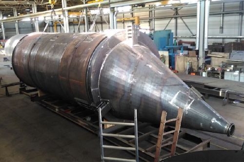 Round Stainless Steel Industrial Silo, Capacity : 100- 50000L