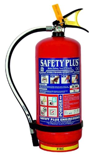 SAFETY PLUS Fire Extinguisher, Certification : ISO