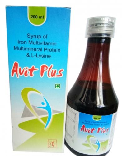 Avit Plus Syrup, Purity : 90%, 99%