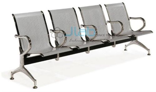 Made Of Epoxy Coated Steel. Steel Waiting Chair