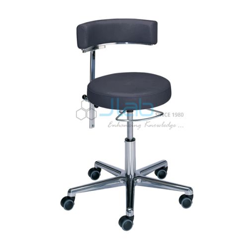 Surgeons Stool, Size : 300mm Sq X H 510 Mm