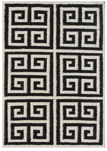 Rectangle Smooth Modern Flat Weave Rugs, For Home, Office, Hotel, Pattern : Printed