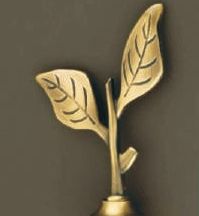 Polished BR-189 Brass Curtain Bracket, Color : Golden