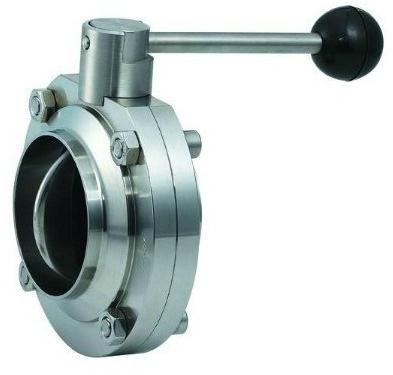 Stainless Steel Sanitary Butterfly Valve, Packaging Type : Carton