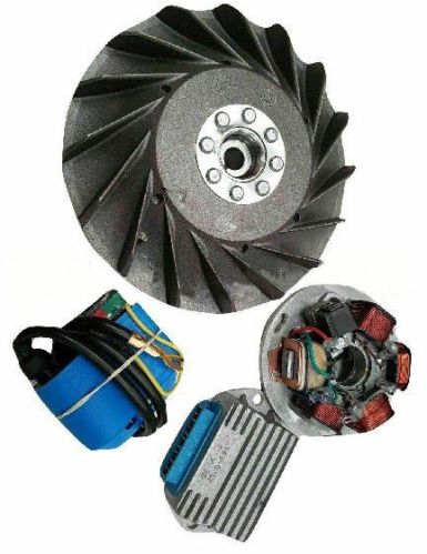 Round Vespa Flywheel Cone Ignition Stator, For Automobile, Color : Metallic
